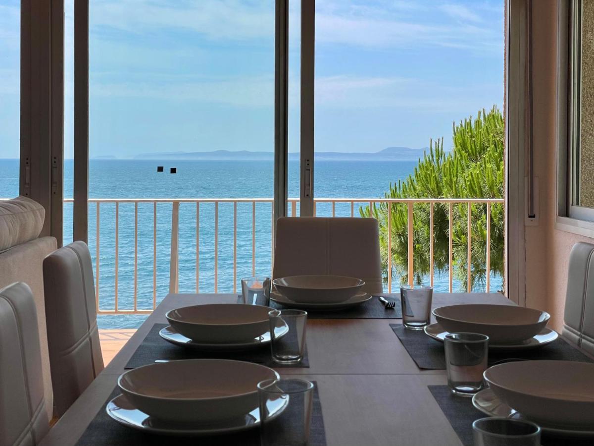 Luminoso Apartamento Frente Al Mar Con Piscina روساس المظهر الخارجي الصورة